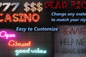 Unreal Engine – 3D Text Generator Diegetic Design Custom Fonts3D UE9273