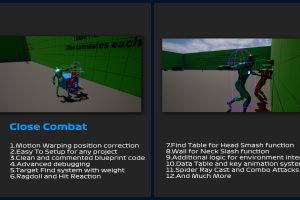 Unreal Engine – Euphoria Close Combat UE9287