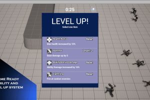 Unreal Engine – Survivors Roguelike Multiplayer Game Template UE9288