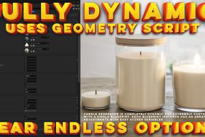 Unreal Engine – Candle Generator UE9297