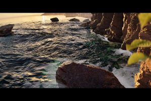 Unreal Engine – Ocean System for Rendered Cinematics UE9309