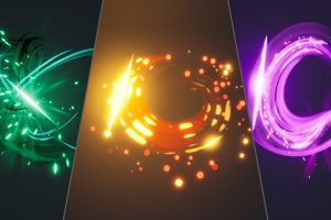 Unreal Engine – 280 Sword Slashes VFX Pack Vol 2 UE9338