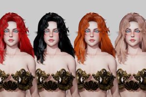 Unreal Engine – Mermaid Girl UE9367