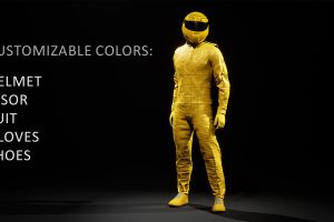 Unreal Engine – Race Car Driver UE9369