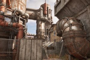 Unreal Engine – Post Apocalyptic Refinery UE9399