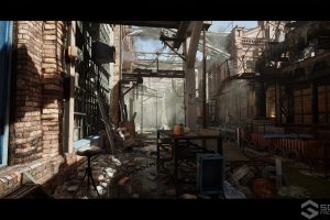 Unreal Engine – SCANS Industrial Abandoned Buildings Modular Environment UE9407