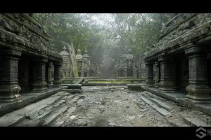 Unreal Engine – VP Temples of Cambodia Ruins exterior and interior UE9409