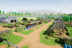 Unreal Engine – Stylized Military Base UE9425