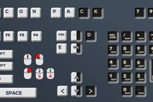 Unreal Engine – Input Keys Icon Pack V2 UE9456