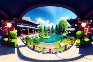 Unreal Engine – HDRI Chinese Garden 8k UE9464