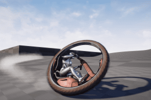 Unreal Engine – MonoWheel Bike UE9065