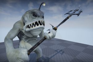 Unreal Engine – Fantasy Werecreatures Weranglerfish UE8992