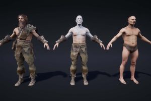 Unreal Engine – Primitive Characters Pack UE9018