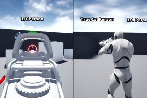 Unreal Engine – Shooter Procedural Aiming UE9033
