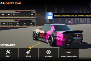 Unreal Engine – DRIVABLE DRIFT CAR MAMBA Customizable UE9048