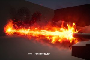 Unreal Engine – Energy Beam VFX with SFX UE9346