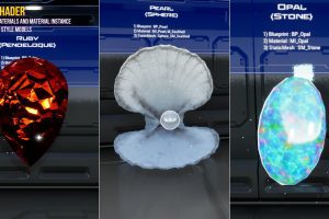 Unreal Engine – Gem Jewelry Shader VFX UE9349