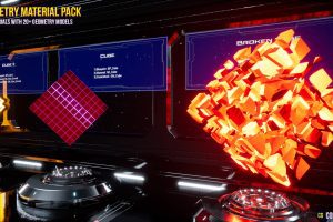 Unreal Engine – Geometry Material Pack UE9350
