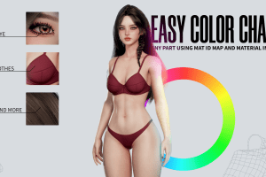 Unreal Engine – K POP SERIES Lola UE9247