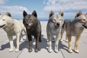 Unreal Engine – Wolf Male UE9378