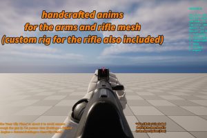 Unreal Engine – Customizable Shooter Arms Animations UE9209