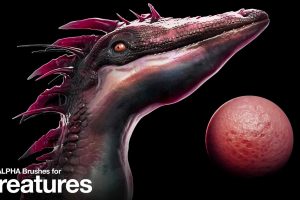 32 Alpha Brushes for Creatures C5958