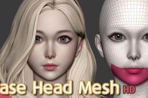 Head Base Mesh (HD) C5968