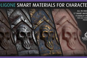 Poligone Smart Material Collection for AAA Character Creation C5971