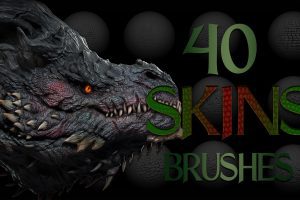 40 Dragons And Reptiles Skins Alphas C5989