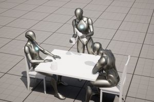 Unreal Engine — 38 Bartender NPC Mocap Animations UE10002