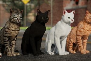 Unreal Engine – Animalia – Domestic Cat UE10060