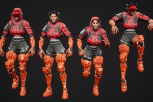 Unreal Engine – Cyberpunk Street Girl UE10065