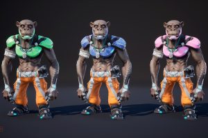 Unreal Engine – Space Monkey Sci-Fi UE10079