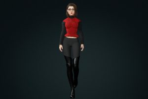 Unreal Engine – Modern Female Winter Girl 12 UE10098