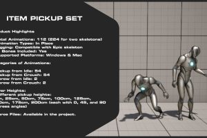 Unreal Engine – Item Pickup Set UE10025