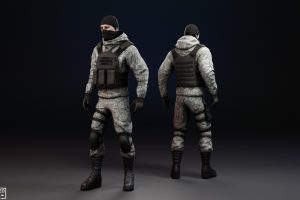 Unreal Engine – Military Mercenary Bandit UE10097