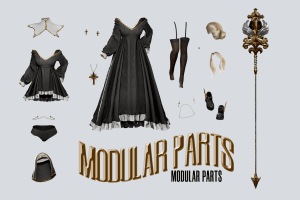 Unreal Engine –  Priestess Girl UE10074