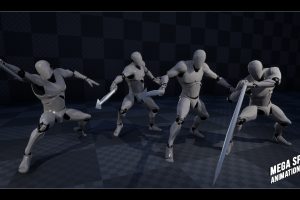 Unreal Engine – Mega Spear Animation Pack UE10054
