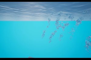 Unreal Engine – 3D Alembic Underwater Bubbles UE10119