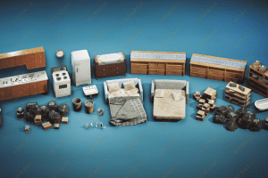 Unreal Engine – Abandoned Post Apoc Apartment Props UE10460