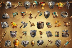 Unreal Engine – 240 Medieval Item Icons 2D Game Assets UE10704