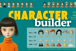 Unreal Engine – 2D Character Creator Pack UE10707