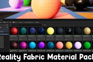 Unreal Engine – Fabric Material Pack V4 20 Pcs 4k Material UE10749
