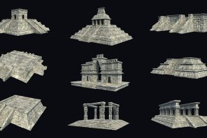 Unreal Engine – Ancient Constructions and Platforms UE10205