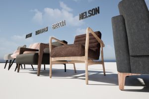 Unreal Engine – Armchair collection UE10207