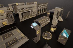 Unreal Engine – Sci Fi Interior Kit UE10243