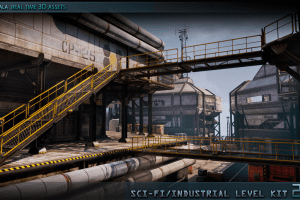 Unreal Engine – SciFi Industrial Level Kit 2.0 UE10244