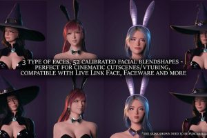 Unreal Engine – Girls in Swimsuits Game Ready UE10315