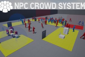 Unreal Engine – NPC Crowd System UE10426