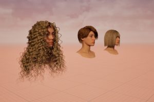 Unreal Engine – Hair Grooms UE10483